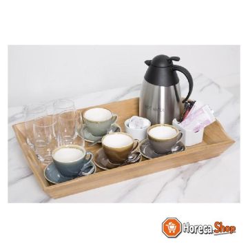 Kiln cappuccino cups gray 23cl