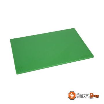 Antibacteriële ldpe snijplank groen 450x300x10mm