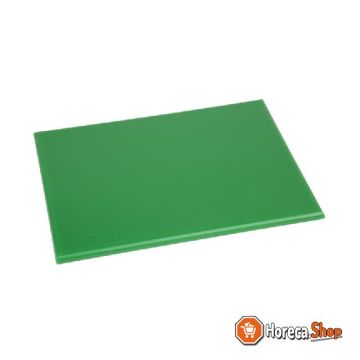 Hdpe cutting board green 300x225x12mm