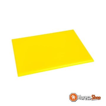 Hdpe cutting board yellow 300x225x12mm