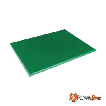 Ldpe extra thick cutting board green 600x450x20mm
