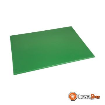 Hdpe cutting board green 600x450x12mm