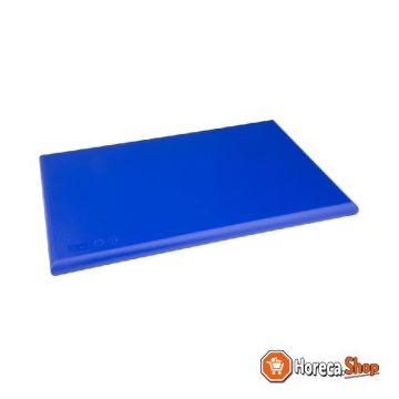 Hdpe cutting board blue 450x300x25mm