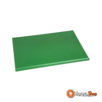 Hdpe cutting board green 450x300x25mm