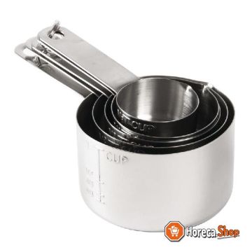Stainless steel measuring bowls