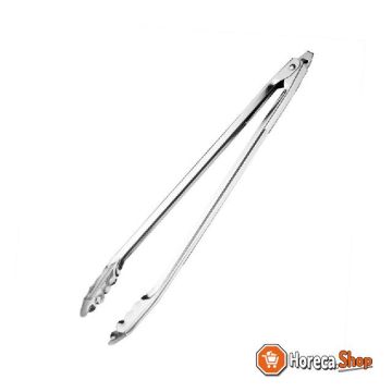 Stainless steel serving tongs 40.5cm