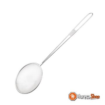 Stainless steel slotted spoon 20cm