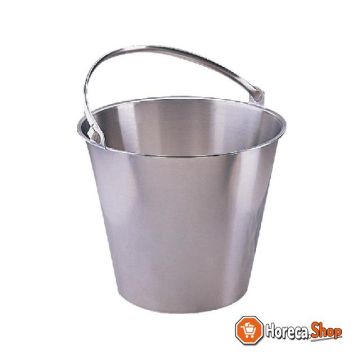 Stainless steel bucket 12ltr