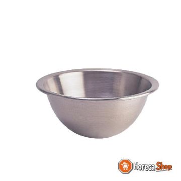 Round stainless steel mixing bowl 25cm