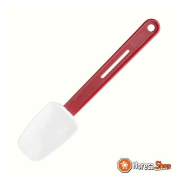 Heat resistant pan scraper spoon-shaped 25.5cm