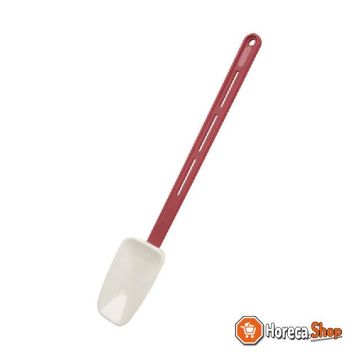 Heat resistant pan scraper spoon-shaped 40.5cm