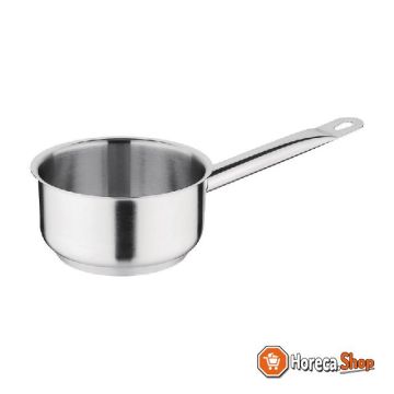 Stainless steel saucepan 0.9ltr