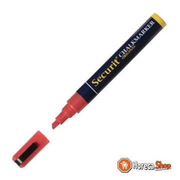 Erasable chalk marker 6mm red