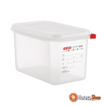 Gn1   4 food container with lid 4.3ltr