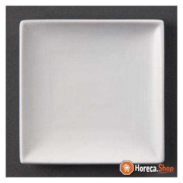 Olympia whiteware vierkante borden
