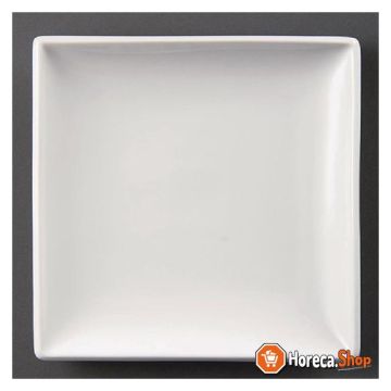 Olympia whiteware vierkante borden