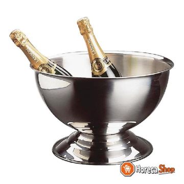 Stainless steel champagne bowl