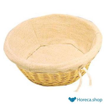 Bread basket with cover round