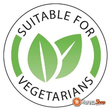 Lebensmitteletiketten  vegetarisch