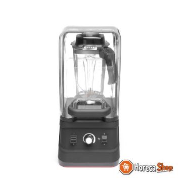 Blender with soundproof hood