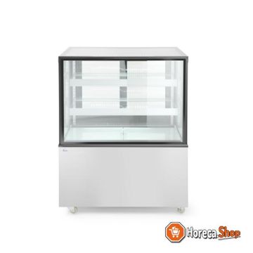 Refrigerated display case - 300l with 2 shelves
