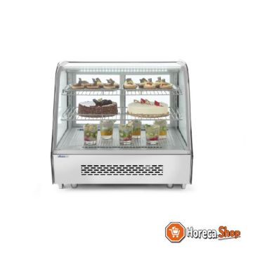 Tabletop refrigerated display case 160 l 230v 160w