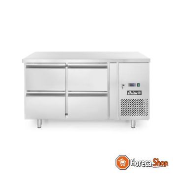 Refrigerated workbench 4 drawers 280 l 1360x700x850 mm 230v 330w