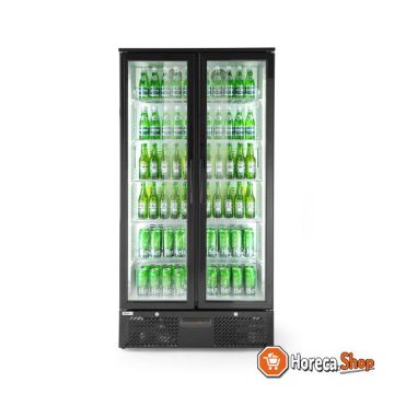 Backbar koelkast met dubbele deuren 448l, , 220-240v 300w, 900x515x(h)1820mm