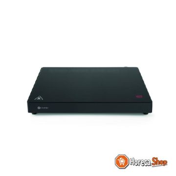 Induction hot plate 1000w black line