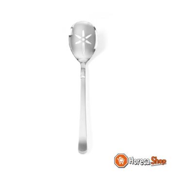 Slotted serving spoon 71x321 mm stainless steel