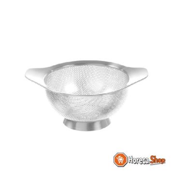 Colander perforated stainless steel 180x90 mm