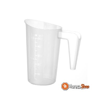 Measuring cup stackable 1 l 125x172 mm pp