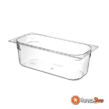 Bac à glaces polycarbonate transparent - 360x165x (h) 120mm