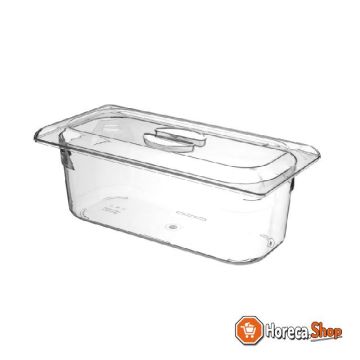 Lid pc for ice cream container 360x165 mm