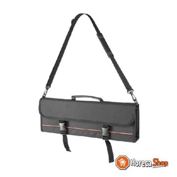 Knife carrying bag 10 compartments 510x50x170 mm