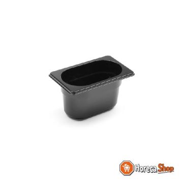 Gastronorm container 1 9 100 mm polycarbonate black
