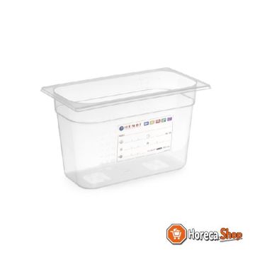 Container gn 1 3, , gn 1 3, 2,5l, transparant, 325x176x(h)65mm