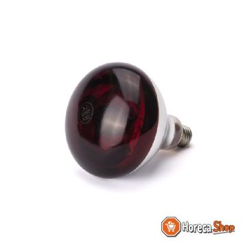 Heat lamp infrared 250w red