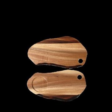 Plank organic hout - 320x170mm - natural acacia