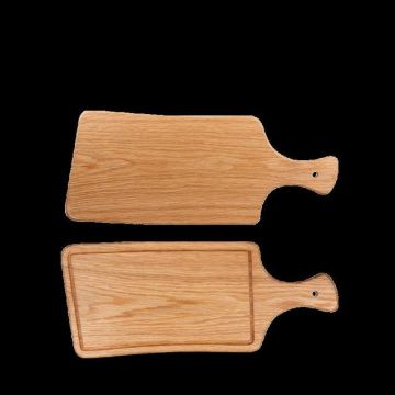 Art de cuisine rustics oak boards plank rechthoekig met handgreep - 195x480mm - natural oa