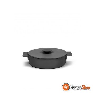 Surface braadpan geëmailleerd gietijzer - ø260mm - 2.6ltr - zwart