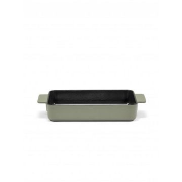 Surface ovenschaal geëmailleerd gietijzer - 380x200x60mm - camogreen