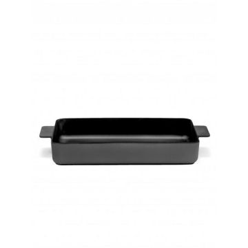 Surface ovenschaal geëmailleerd gietijzer - 370x280x60mm - zwart