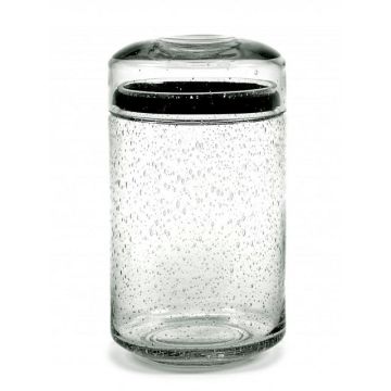 Pure voorraadpot glas l - ø120mm - h 220mm