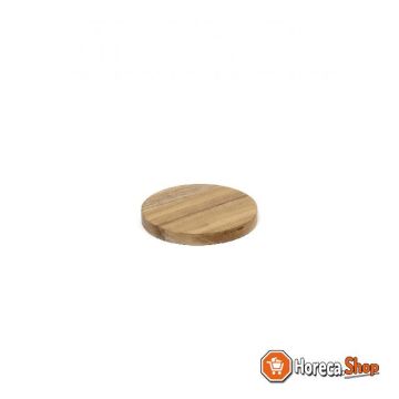 Deksel rond hout (voor b9519111 -112) - ø130mm - h 16mm