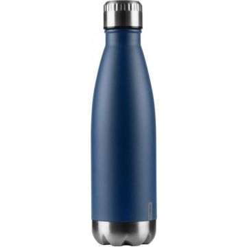 Thermoskan roestvrijstaal - 0.5ltr - blauw