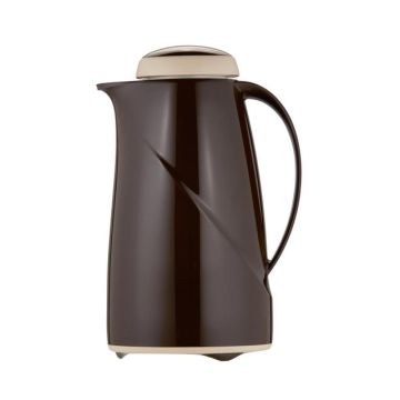 Thermoskan kunststof - 1ltr - cappuccino