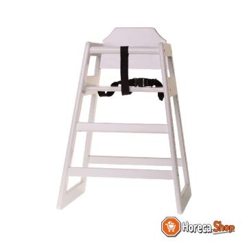 High chair unassembled white  63eu white