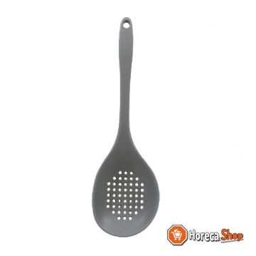 Spoon perforated l 340mm  h3903gy gray