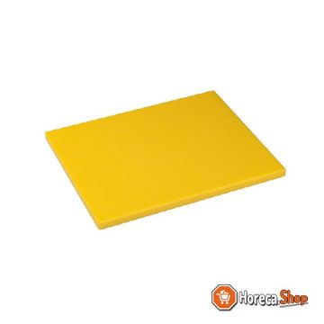 Cutting plate yellow  530x325x15mm